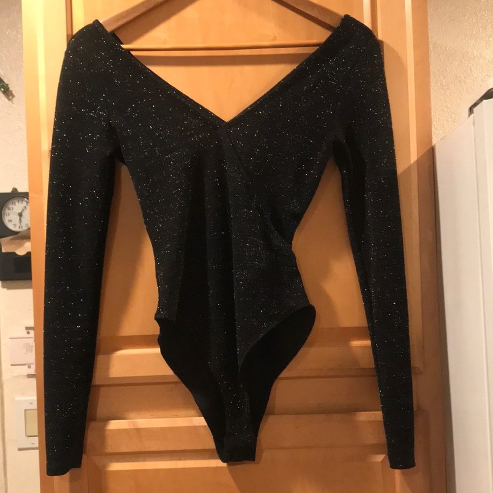 Forever 21 black bodysuit size small